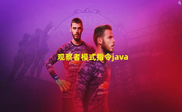 观察者模式指令java